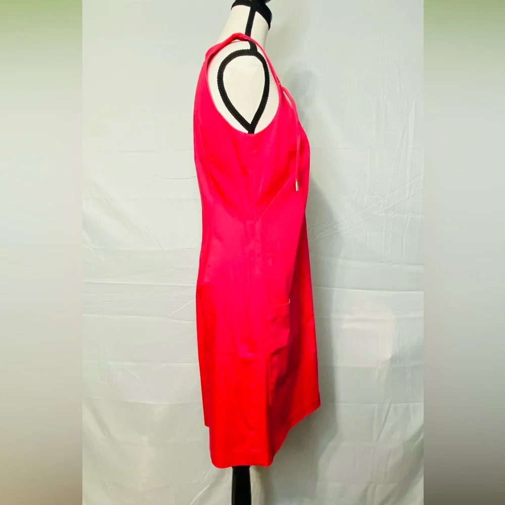 CALVIN KLEIN SLEEVELESS PINK DRESS - Picture 7 of 10